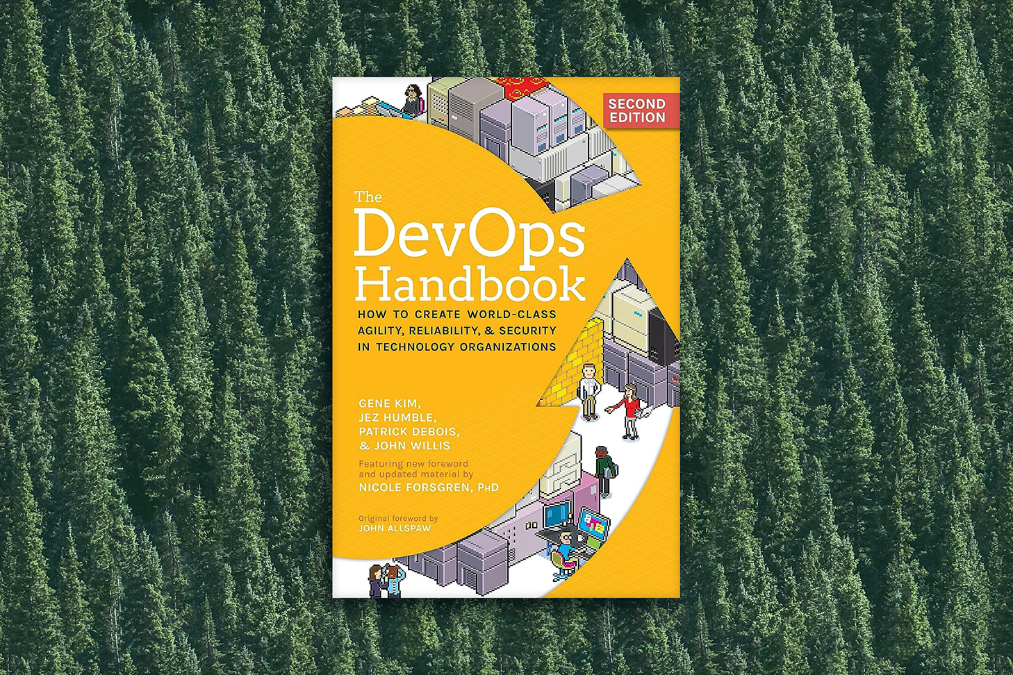 Book cover of Dev ops handbook