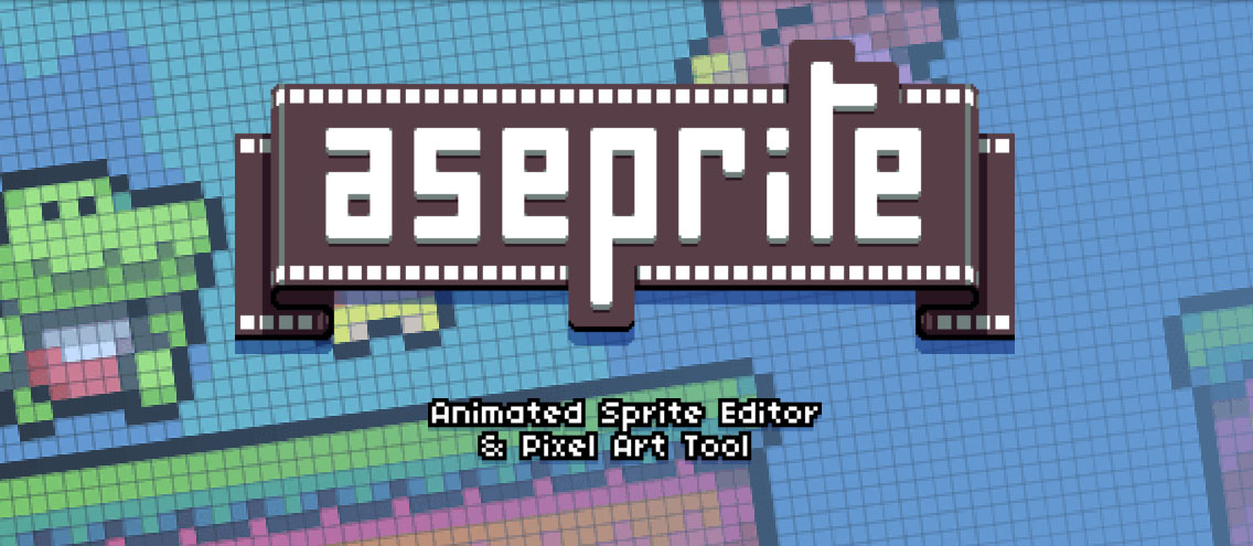 Aseprite logo taken from their website aseprite.org. Image owned by Aseprite